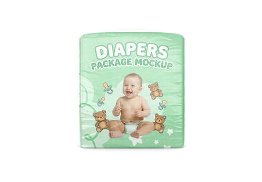 Diapers Package Mockup 4