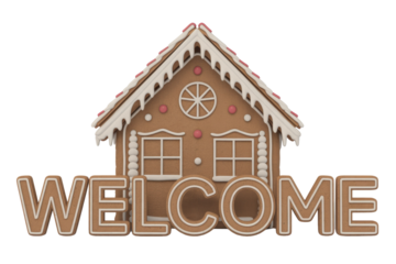 Gingerbread House Welcome