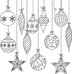 Festive 50% Off Sale Icon featuring Candy Cane, Gift Box, Snowflake, and Pine Sprig