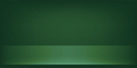 Obraz premium Vector,Empty neon style dark lime green color studio table room background ,product display with copy space for display of content design.Banner for advertise product on website