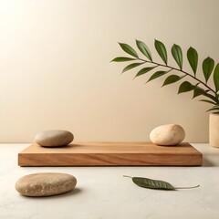 Crystal Glass Podium with Transparent Aesthetic