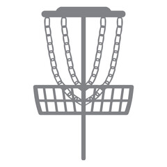 Disc Golf Basket Icon