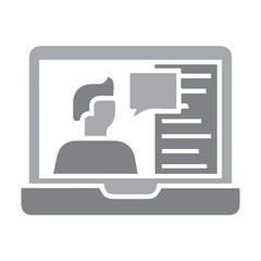 Online Communication Icon