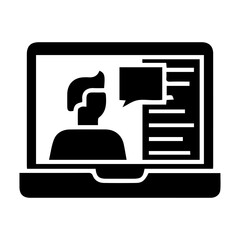 Online Communication Icon