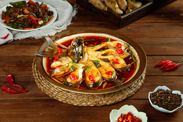 Steamed Fish Wuchang Style - Traditional Chinese Hubei Dish