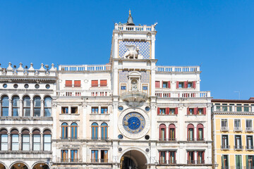 St Marks Clocktower in Venice Italy © Chris