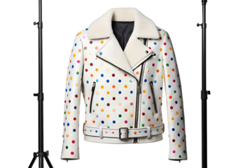 gray vector illustration of a casual jacket isolated on white background