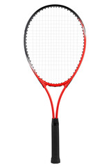 Tennis racket isolated, full depth of field