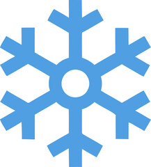 Obraz premium Snowflake icon . Winter snow flakes, Cold weather symbol. Vector illustration !