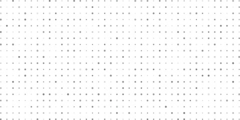 Subtle grayscale dot pattern with varying shades of gray on a clean white background, creating a minimalist and textured visual effect