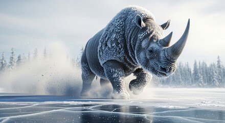Ice Age Megafauna Running 