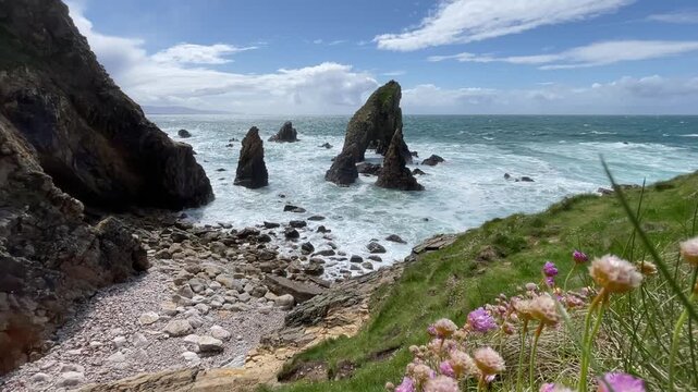 Crohy Head - Felsige Bucht in Irland