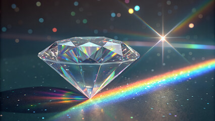 PNG Light crystal glass effect with sparkle bokeh glitter and rainbow light. PNG Neon transparent diamond with bright background flash png. Reflex prism vector lens refraction abstract beam png