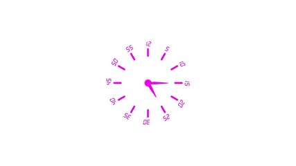 Minimalist analog clock face with a sweeping second hand on a black backdrop, presenting an abstract time concept refined into a clean, continuous motion graphic for modern visual systems - Powered by Adobe
