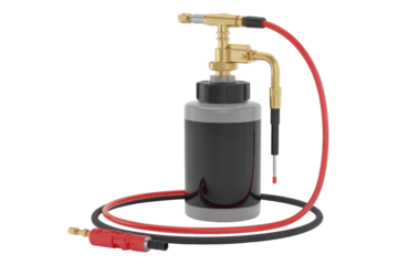 Hydraulic Oil Extractor on Isolated Background