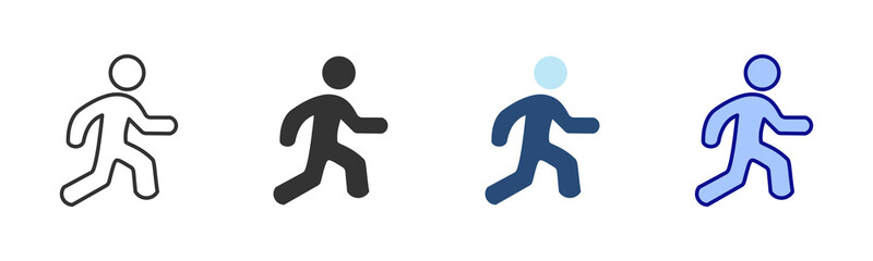 Activity Icon Set. Designed In Multi Style