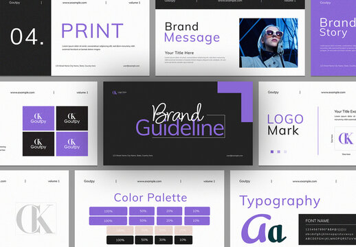 Brand Guideline Presentation Template