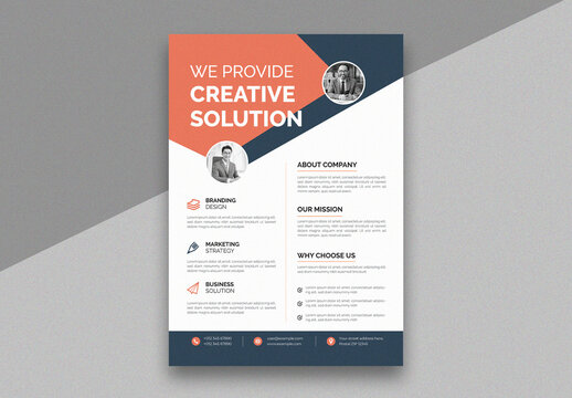 Business Flyer Design Layout
