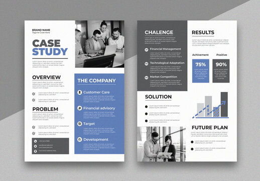 Case Study Template Layout
