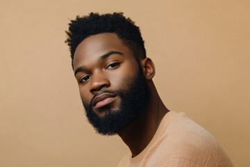 Obraz premium Handsome Black Man Portrait
