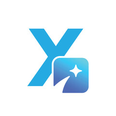 Letter X logo, X logo, AI logo set, modern and minimal design, tech-inspired, colorful icons and symbols, suitable for artificial intelligence, innovation, branding, startups, and digital identity.