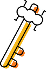 Person climbing ladder reaching cloud for success