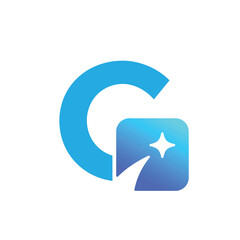 Letter C logo, C logo, AI logo set, modern and minimal design, tech-inspired, colorful icons and symbols, suitable for artificial intelligence, innovation, branding, startups, and digital identity.