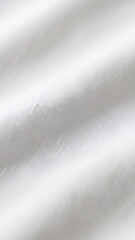 Fototapeta premium Abstract white fabric or cloth background with subtle texture. Clean textile surface as simple backdrop for product display or graphic design.