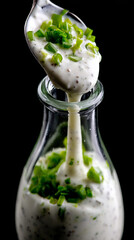 Green onion dressing