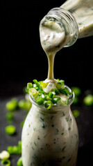Green onion dressing