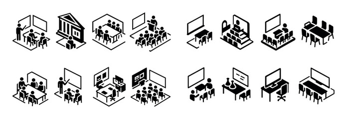 Boardroom Icons Grid
