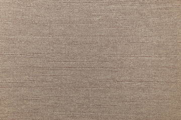 Natural Brown Linen Textile Surface Close Up