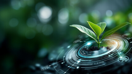 Circular economy sustainable development concept environmental protection visualization resource management system eco friendly business growth renewable energy strategy