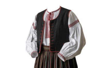 Traditional Romanian folk costume