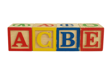 Wooden ABC Blocks