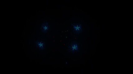 neon 2026 sign with happy new year message and colorful celebration at night with sparks, and festive background for holiday greeting, countdown and party decoration