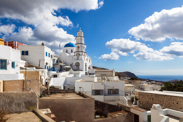 7 -  Chiesa della trasfigurazione del Salvatore , Pyrgos Callistis a Santorini