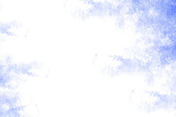 Blue Watercolor Cloud Background