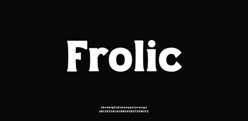 Frolic signature Font Calligraphy Logotype Script Brush Font Type Font lettering handwritten