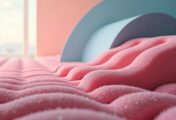 Acoustic Foam Cellular Cushioning Softness Absorption Lightweight Innovative Material