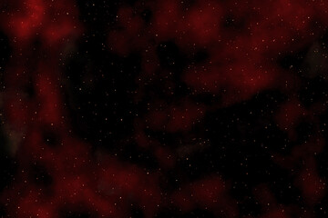 Night sky with colourful stars. Glowing stars in space. Galaxy background. New Year, Christmas and Celebration backgrounds concept.