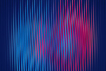 Abstract background with vertical medium blue and magenta glowing lines creating a textured modern and dynamic visual effect on a dark blue backdrop