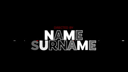 Stroke Opening Titles 9