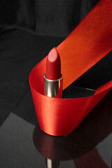 labial rojo