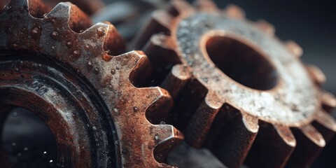 Rusty Gears Representing Outdated Programming Languages and Software Bugs