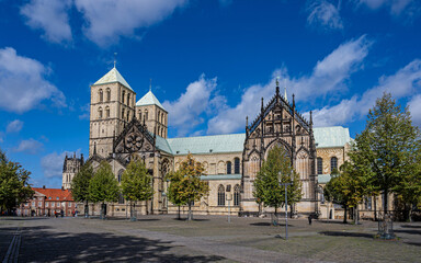 St. Paul's Cathedral in M&uuml;nster is the cathedral of the Diocese of M&uuml;nster, North Rhine-Westphalia, Germany