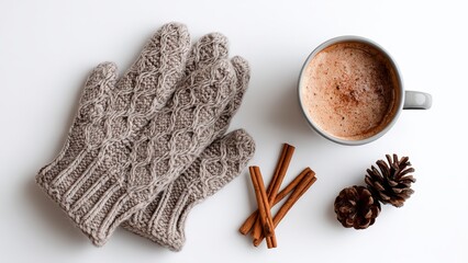 Cozy Neutral Winter Aesthetic