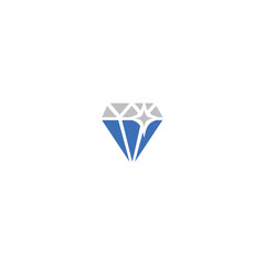 Luxury Precious Crystal Cut Diamond Icon