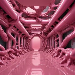 abstract background of red and yellow