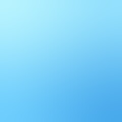 Smooth Soft Gradient Blue Background for Sky or Water Design